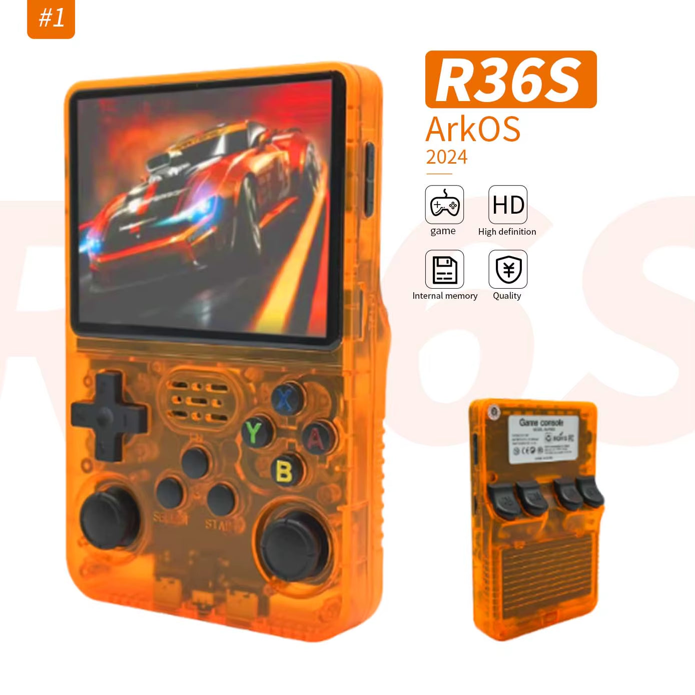 R36S 2025 Consola Retro Portatil Arkos